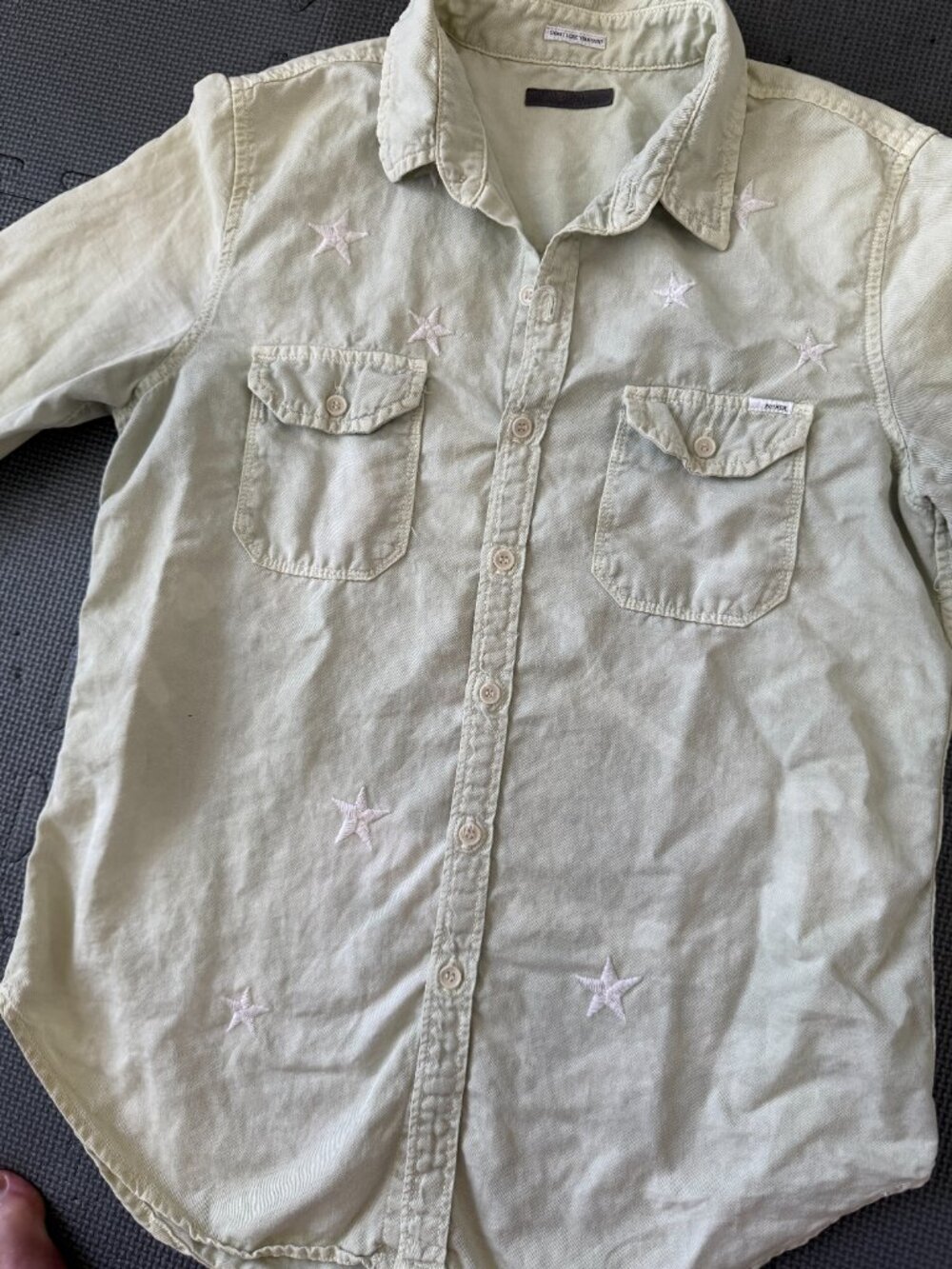 MOTHER The Trooper Long Sleeve Button Up- Trooper- M- MSRP $255 - Picture 12 of 15